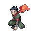 Koga's VS sprite in FireRed & LeafGreen