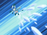 Ice Shard being used by May's Glaceon.