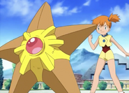 Misty and Staryu