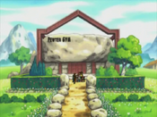 Brock leaves off to Hoenn