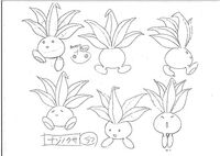 Oddish concept art