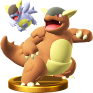 Mega Kangaskhan trophy SSBWU