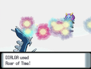 Roar of Time depicted in Generation IV