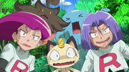 James, along with Pumpkaboo, Jessie, Meowth, and Wobbuffet, is terrified about Inkay's evolution line.