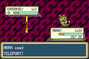 Teleport depicted in Generation III