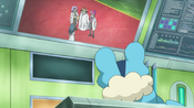 Froakie sees Team Rocket in disguise