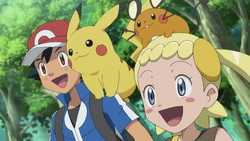 Ash conhece Clemont e Bonnie  Pokémon a Série: XY - (dublado) PT