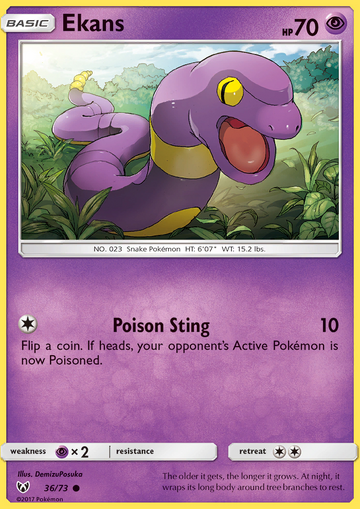 Ekans Shining Legends Pokemon Wiki Fandom