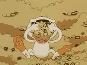 Meowth eats the cookies