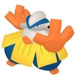 0297Hariyama Pokémon HOME