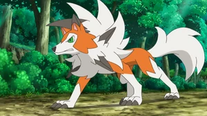 Ash's Lycanroc.