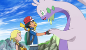 Ash says goodbye to Goodra