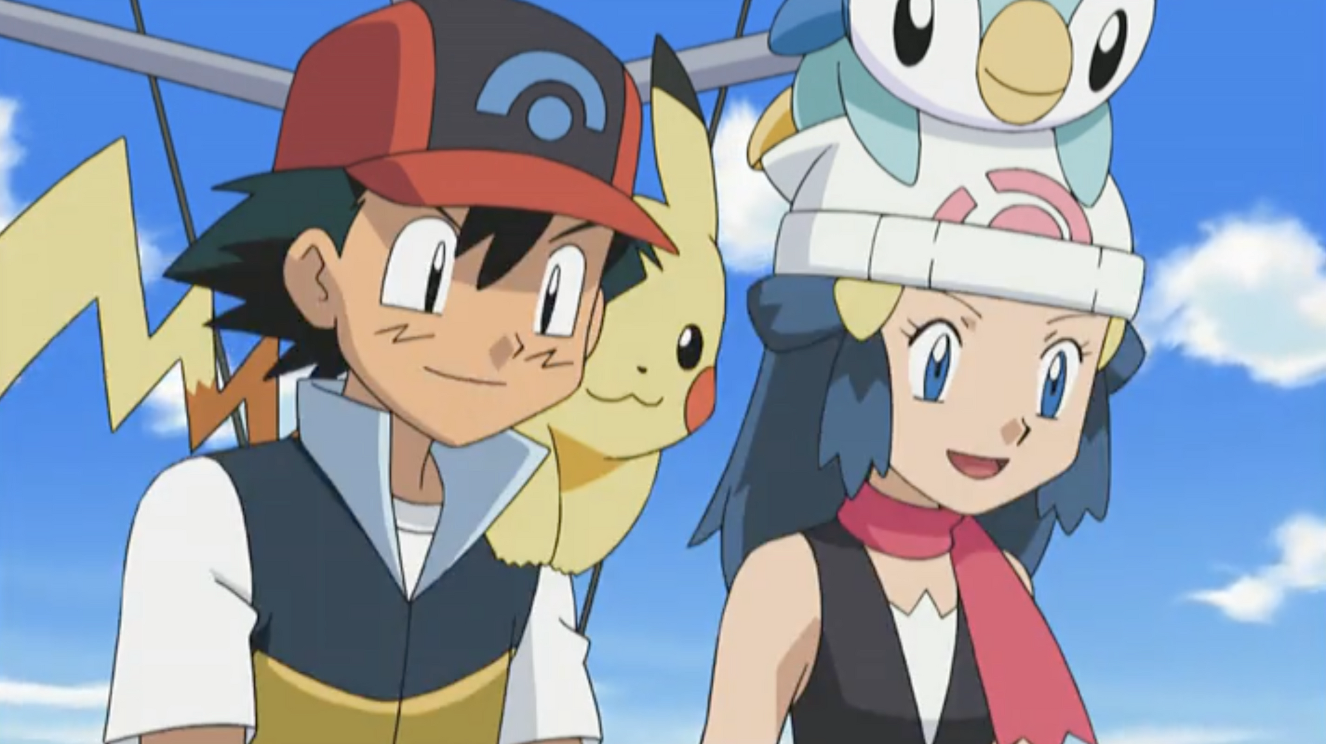 Dawn and her full original team in Pokémon anime series 💙 . . . . . . . .  . . . . . . . . . . . . . . #generation #world #anipoke…