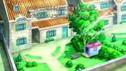 Vaniville Town as it appears in the anime.