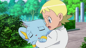 Clemont remembers he found a lone Shinx