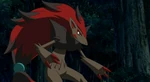 Ash befriended Zoroark after it was healed by Celebi and reunited with its child, Zorua.