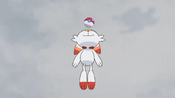 Scorbunny becoming Goh's very first Pokémon