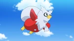 Delibird serves as the fee collector of Team Rocket. It has appeared several times delivering packages and bills to Jessie, James and Meowth.