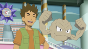 Brock and Geodude