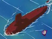 Team Magma's submarine appears