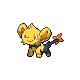 Shinx's Pokémon Platinum Version Shiny sprite ♀