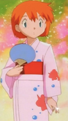 Misty in a Yukata outfit