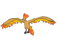 #146 Moltres Fire Flying