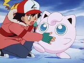 Ash stops Jigglypuff from singing