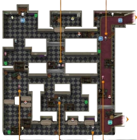 Lost Hotel Map