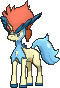Keldeo's X and Y/Omega Ruby and Alpha Sapphire sprite ♂
