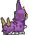 Wurmple's Shiny back sprite