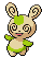 Spinda's Pokémon Black Version and Pokémon White Version Shiny sprite