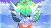 The heroes remember Diantha's Mega Gardevoir