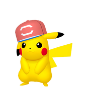025Pikachu Alola Cap Pokémon HOME