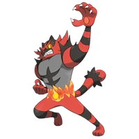 #727 Incineroar fire/Dark
