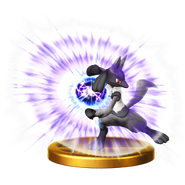 Lucario (Alt.) trophy SSBWU