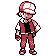 Red's sprite from Generation II