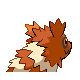 Zigzagoon's Generation IV Shiny back sprite