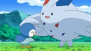 Togekiss with Piplup