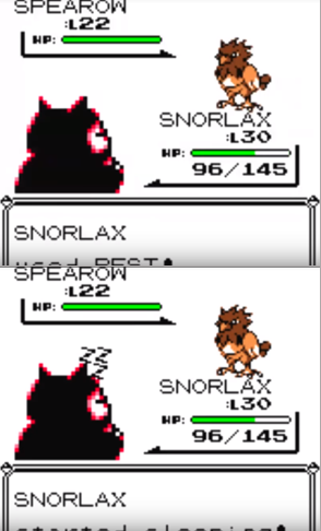 pokemon sleep attacks