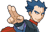 Koga's sprite in HeartGold & SoulSilver