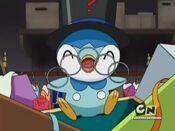Piplup became a magician