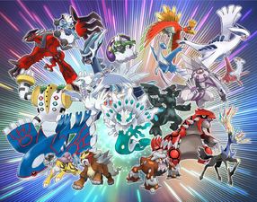 Legendary Pokemon Distributions artwork