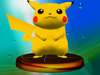 Pikachu trophy SSBM