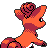 Vulpix's back sprite