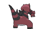 Krookodile's back sprite