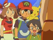 Max decides to join Ash and May