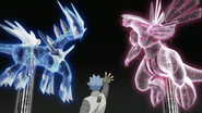 Being controlled by Cyrus along with Dialga.