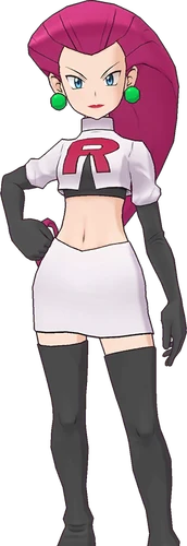 Jessie Looks Surprisingly Good With Her Hair Like This Gaming Team Rocket Pokemon Team Rocket James Pokemon