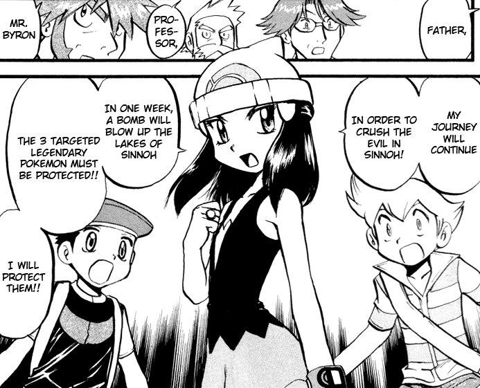 ◓ Mangá: Pokémon Adventures (Pokémon Special)  Volume 39 Completo  [Capítulo 423 ao 430] PT BR (Saga Diamond, Pearl & Platinum)